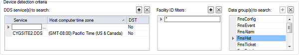 Device Detection Criteria